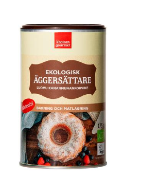 Органический заменитель яиц Khoisan Gourmet Kananmunankorvike Luomu 175г