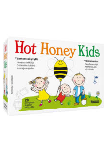 Порошок для приготовления напитка при простуде для детей HOT HONEY KIDS ANNOSPUSSI 20 х 4,7 г