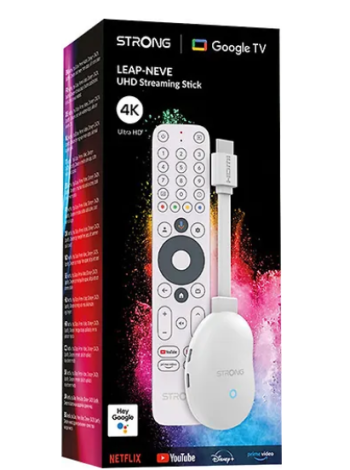 Медиаплеер LEAP-NEVE Wi-Fi 4K Google TV