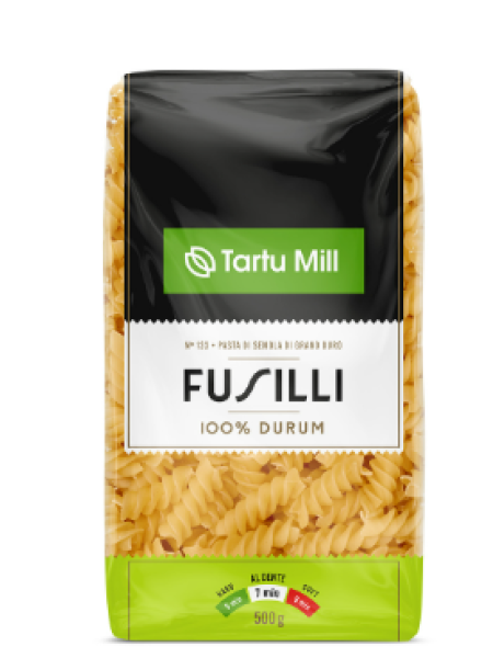 Макаронные изделия Фузилли TARTU MILL 1 кг