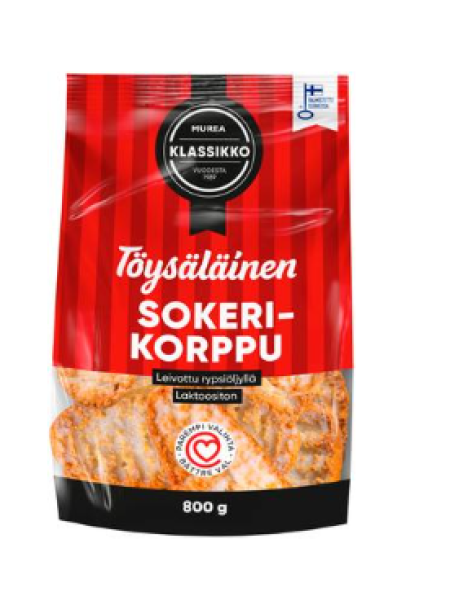 Сухари сахарные Töysäläinen sokerikorppu 800г