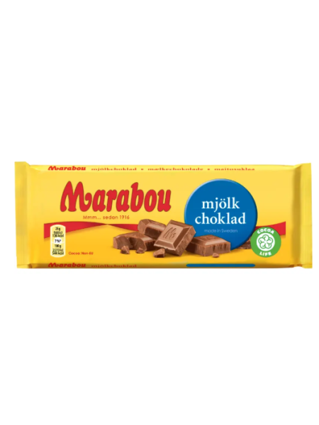 Шоколад плиточный Marabou maitosuklaa 100г
