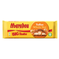 Плиточный шоколад Marabou Big Taste Toffee Whole Nut 300 г