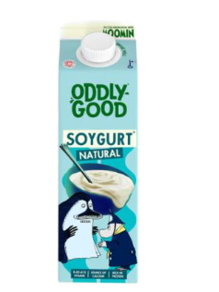 Соевый йогурт Oddlygood Soygurt 1 кг натуральный
