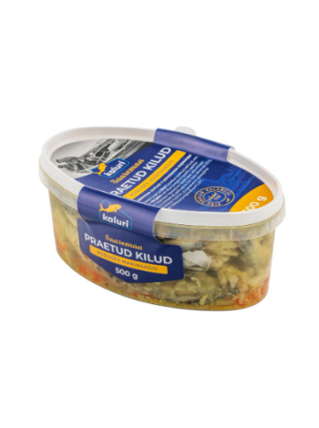 Жареная килька в маринаде Praetud kilud koduses marinaadis 500г