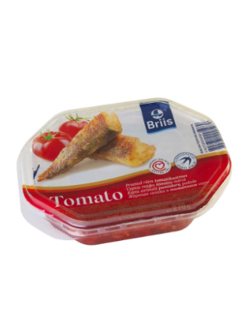 Сельдь жареная в томатном соусе BRIIS Praetud räimed tomatikastmes 270 г