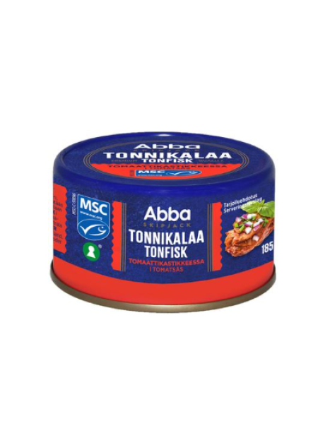 Тунец в томатном соусе Abba MSC tonnikalaa tomaattikastikkeessa 185 г