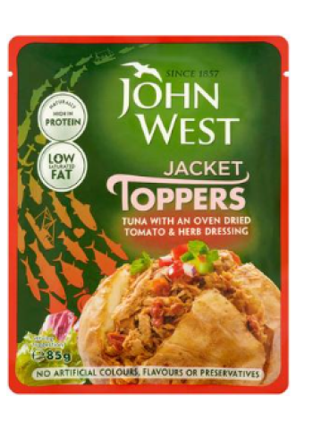 Тунец в соусе из сушеных томатов John West Tonnikalaa uunikuivattutomaatti-yrttikastikkeessa 85 г