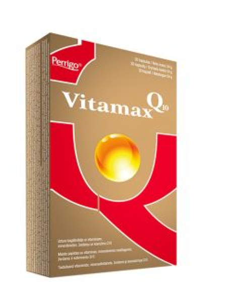 Витамины для снижения физической и умственной усталости Vitamax Q10 30 шт