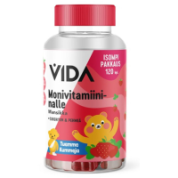 Мультивитамины для детей Vida Monivitamiininalle mansikka 120 таб клубника