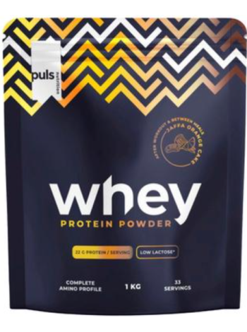 Протеиновый порошок PULS WHEY Jaffa 1 кг апельсиновый кекс 