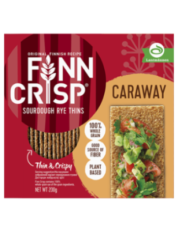 Хлебцы ржаные Finn Crisp Caraway 200г c тмином