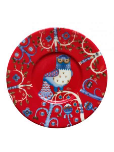 Блюдце Iittala Taika 15см красная