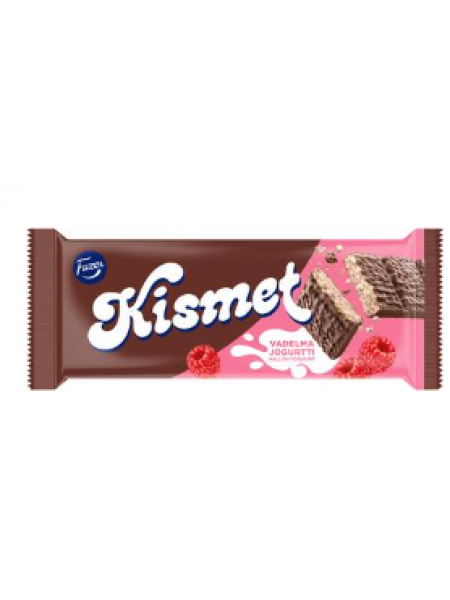Шоколадные вафли Fazer Kismet с малиной и йогуртом 41г
