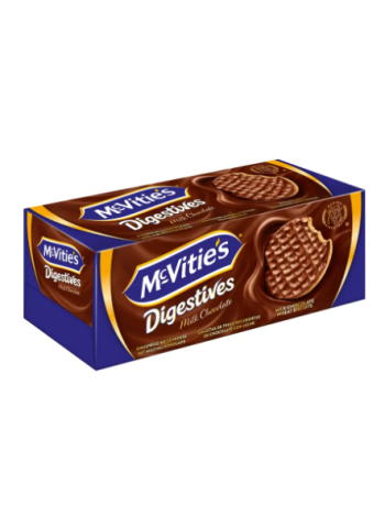 Печенье с молочным шоколадом McVitie's Digestive 300г