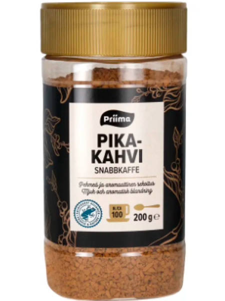 Растворимый кофе Priima Pikakahvi 200г