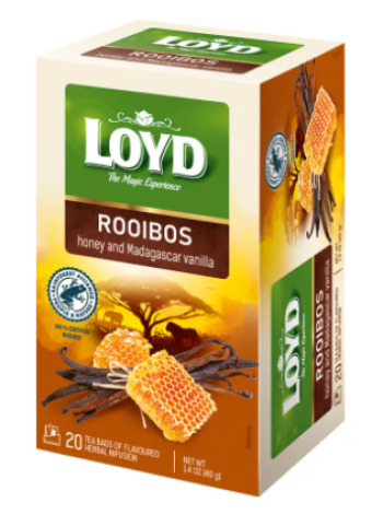 Пакетированный чай Rooibos Loyd 20 шт Мед-Ваниль