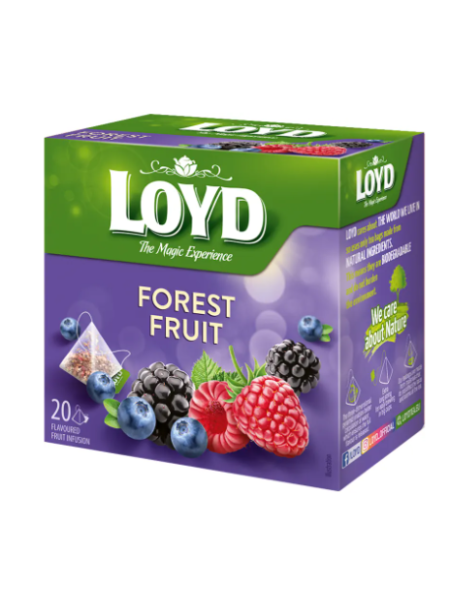 Чай в пирамидках Loyd Forest Fruit 20шт лесные ягоды