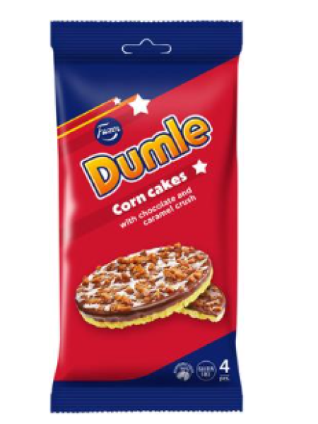 Кукурузные лепешки Fazer Dumle 4 шт 66 г