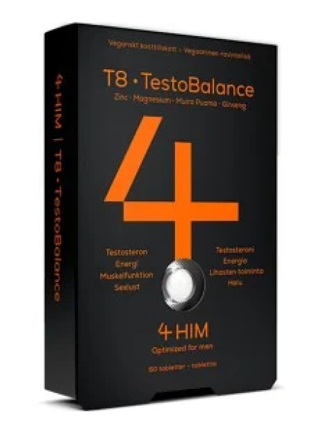 Добавка для мужчин 4HIM T8 TESTOBALANCE 60шт для нормального уровня тестостерона в крови