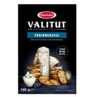 Крекеры с морской солью Kantolan Valitut Perinnekeksi Juureen Leivottu Suolakeksi 100г