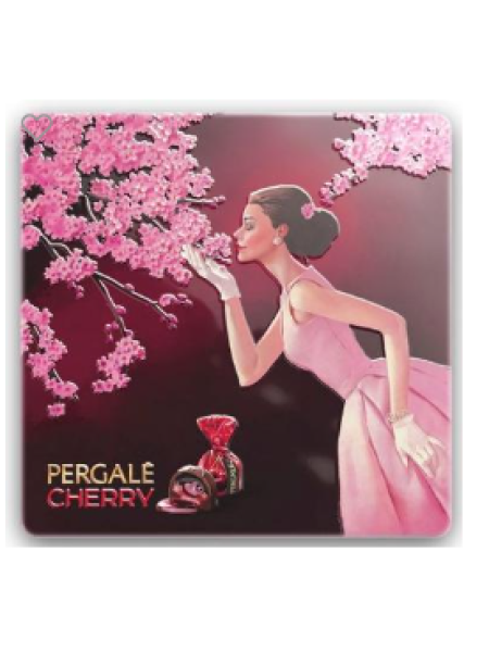 Подарочная коробка конфет Pergalė Kompvekikarp Kirss likööris 360г Вишня в ликере 