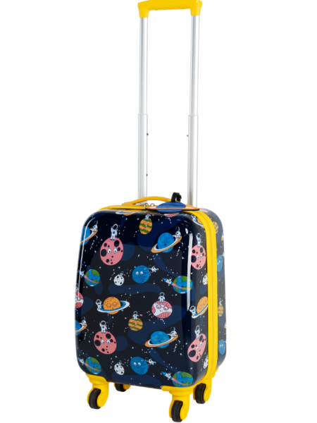 Чемодан на колесиках с выдвижной ручкой Noixx Space детский