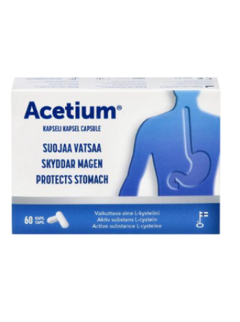 Препарат для желудка Acetium mahakapseli 60шт