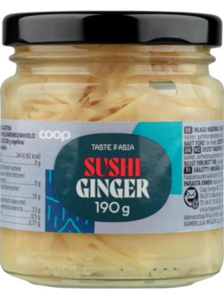 Консервированный имбирь Coop Taste of Asia 190 г