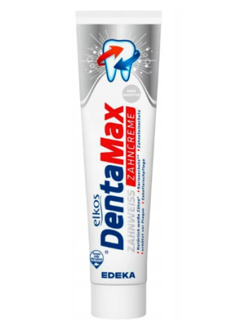 Зубная паста Elkos DentaMax Zahnweiss 125 мл отбеливающая 