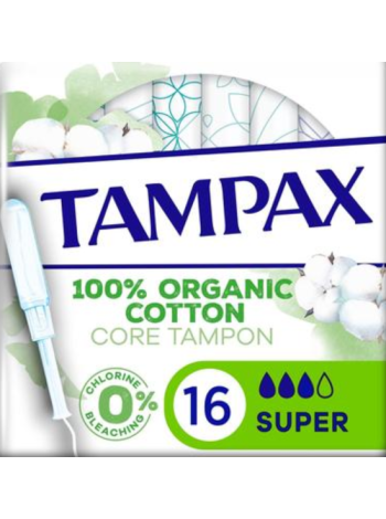 Тампоны Tampax Organic Cotton Super 16 шт