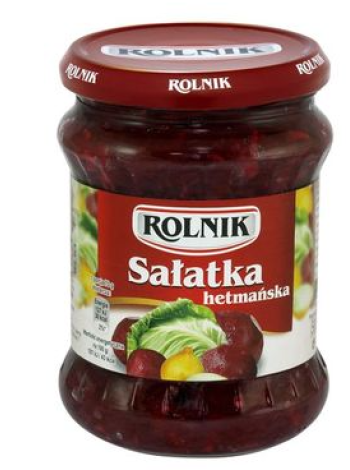 Королевский салат ROLNIK Sałatka Hetmańsk 500г