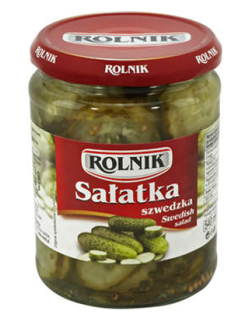 Кисло-сладкий шведский салат "Рольник" ROLNIK Sałatka Szwedzk 500мл