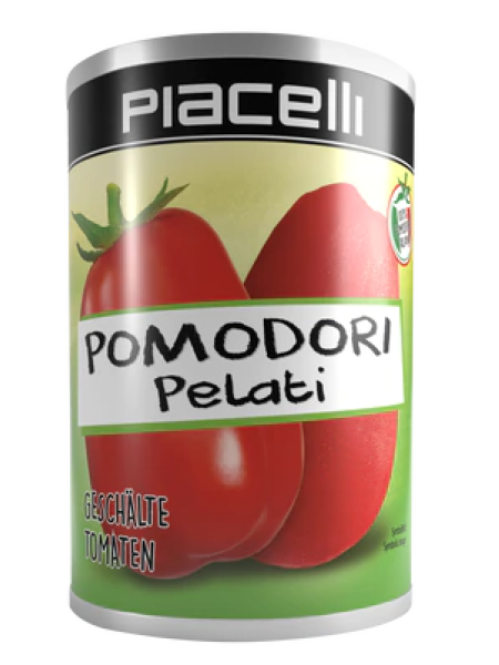 Очищенные томаты Piacelli Pomodori Pelati 400г