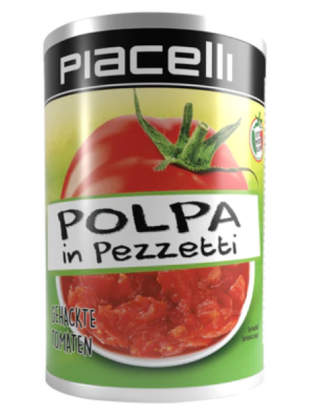 Рубленые томаты Piacelli Polpa in Pezzetti 400г