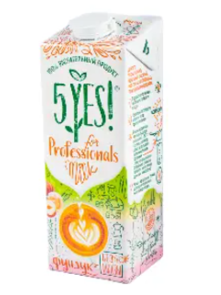 Напиток из фундука ультрапастеризованный 5YES! 1л