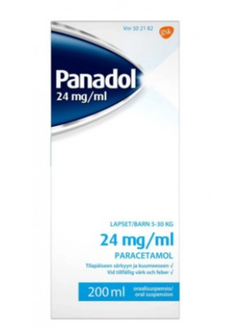 Сироп от кашля для детей PANADOL 24мг/мл 200мл 