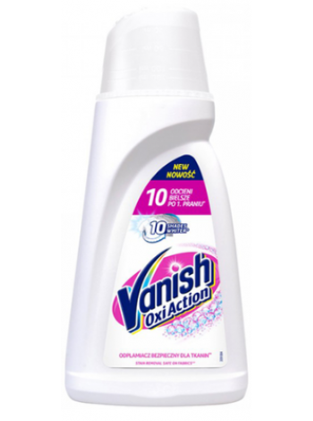 Пятновыводитель жидкий Vanish White 1л