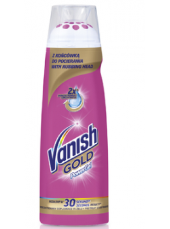 Пятновыводитель гель Vanish Gold Powergel для предварительной стирки 200мл