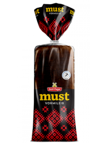 Ржаной хлеб EESTI PAGAR Must 600г