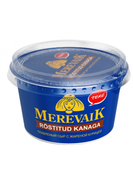Плавленый сыр с жареной курицей Tere MEREVAIK röstitud kanaga 200г