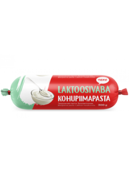 Паста творожная безлактозная TERE Laktoosivaba kohupiimapasta 300г