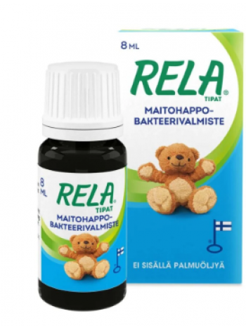 Жидкий препарат молочнокислых бактерий RELA DROPS TIPAT 8 мл
