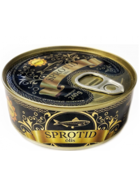 Шпроты в масле MINU Sprotid õlis 240г