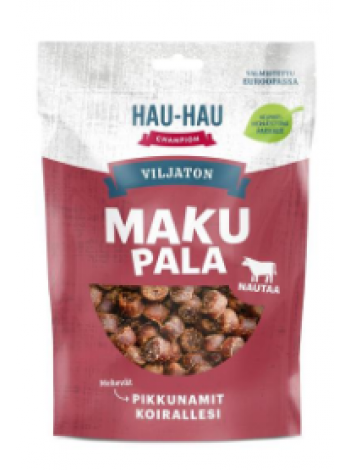 Лакомство для собак Hau-Hau Champion Viljaton Makupala 100г говядина