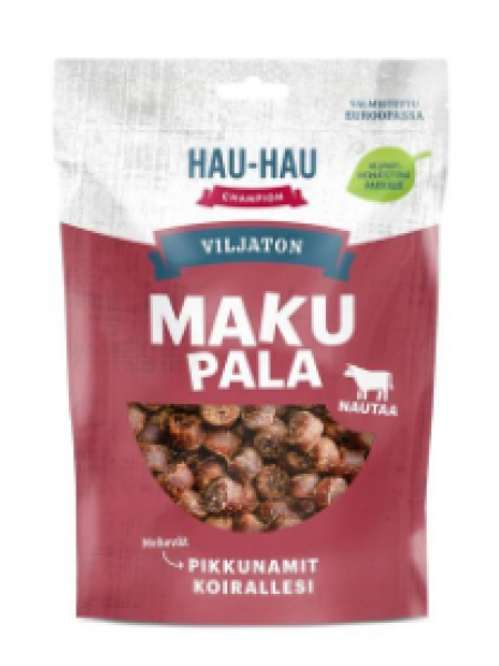 Лакомство для собак Hau-Hau Champion Viljaton Makupala 100г говядина