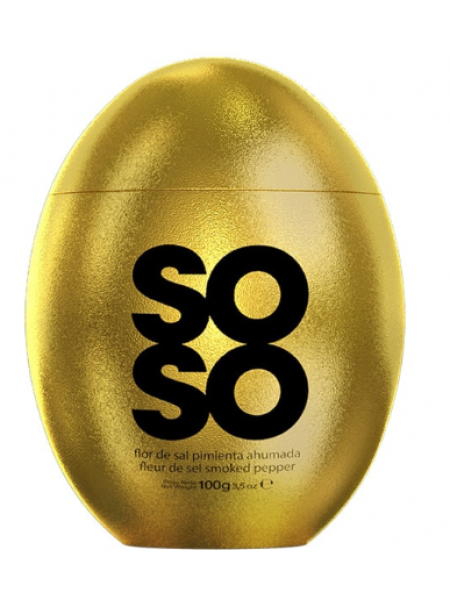 Морская соль с копченым перцем SOSO Factory Savupippurisuola 100г