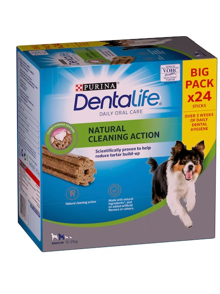 Лакомство для собак Purina Dentalife Medium big pack 552г