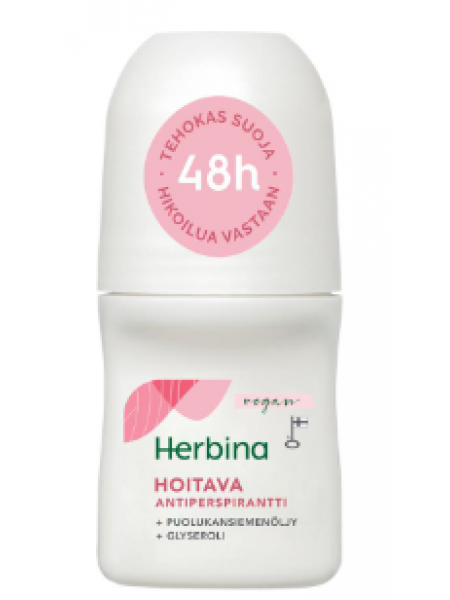 Питательный антиперспирант Herbina Hoitava 50мл 48часов