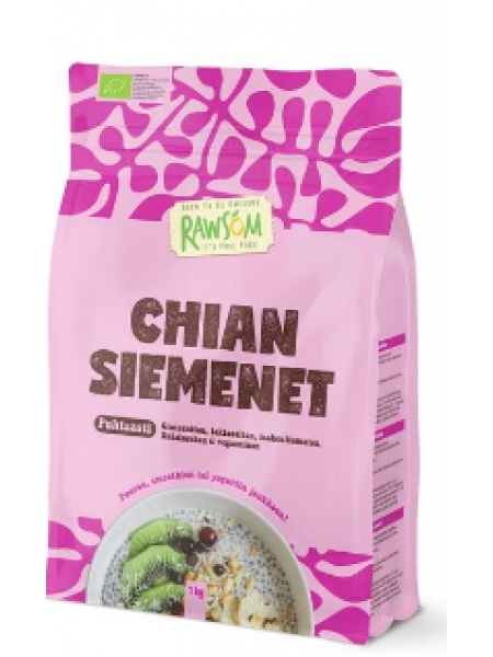 Органические семена чиа Rawsom Chian siemen 1кг